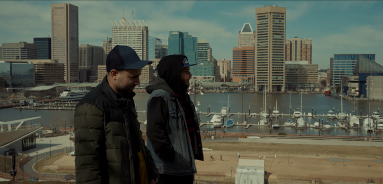 Screenshot from The Last Second Save's Baltimore music video.
