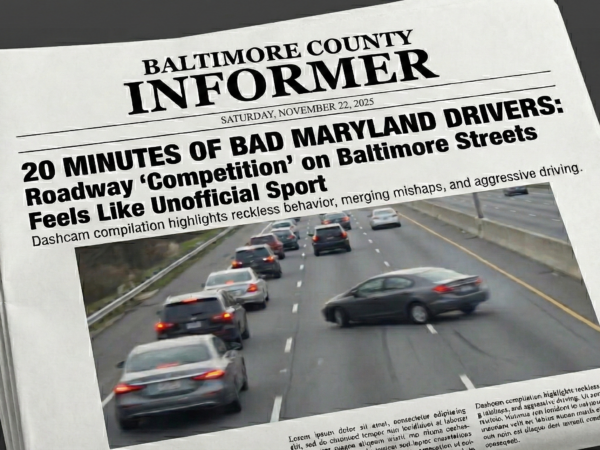 20 Minutes of Bad Maryland Drivers