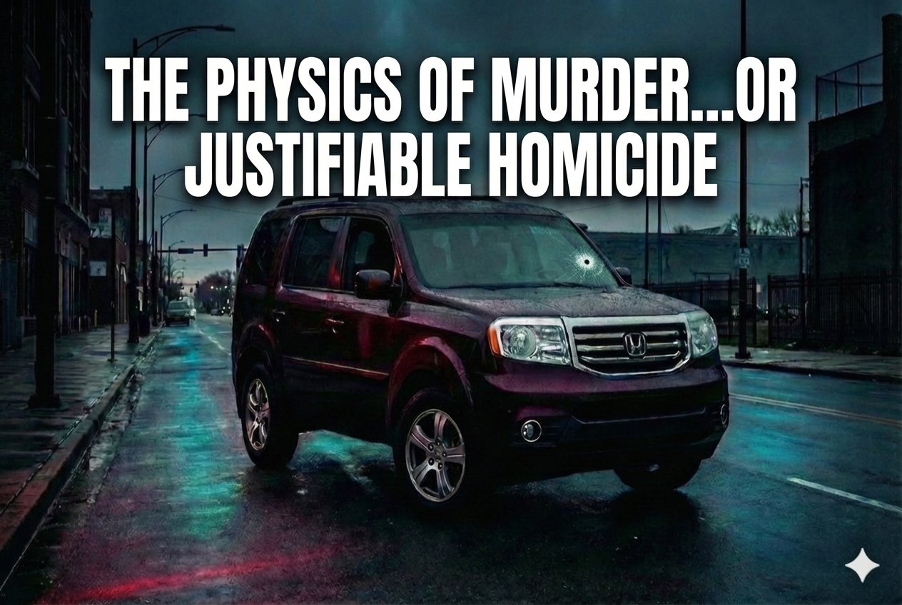 Why the Physics of the Renee Good Shooting Prove Agent Jonathon Ross Murdered Her