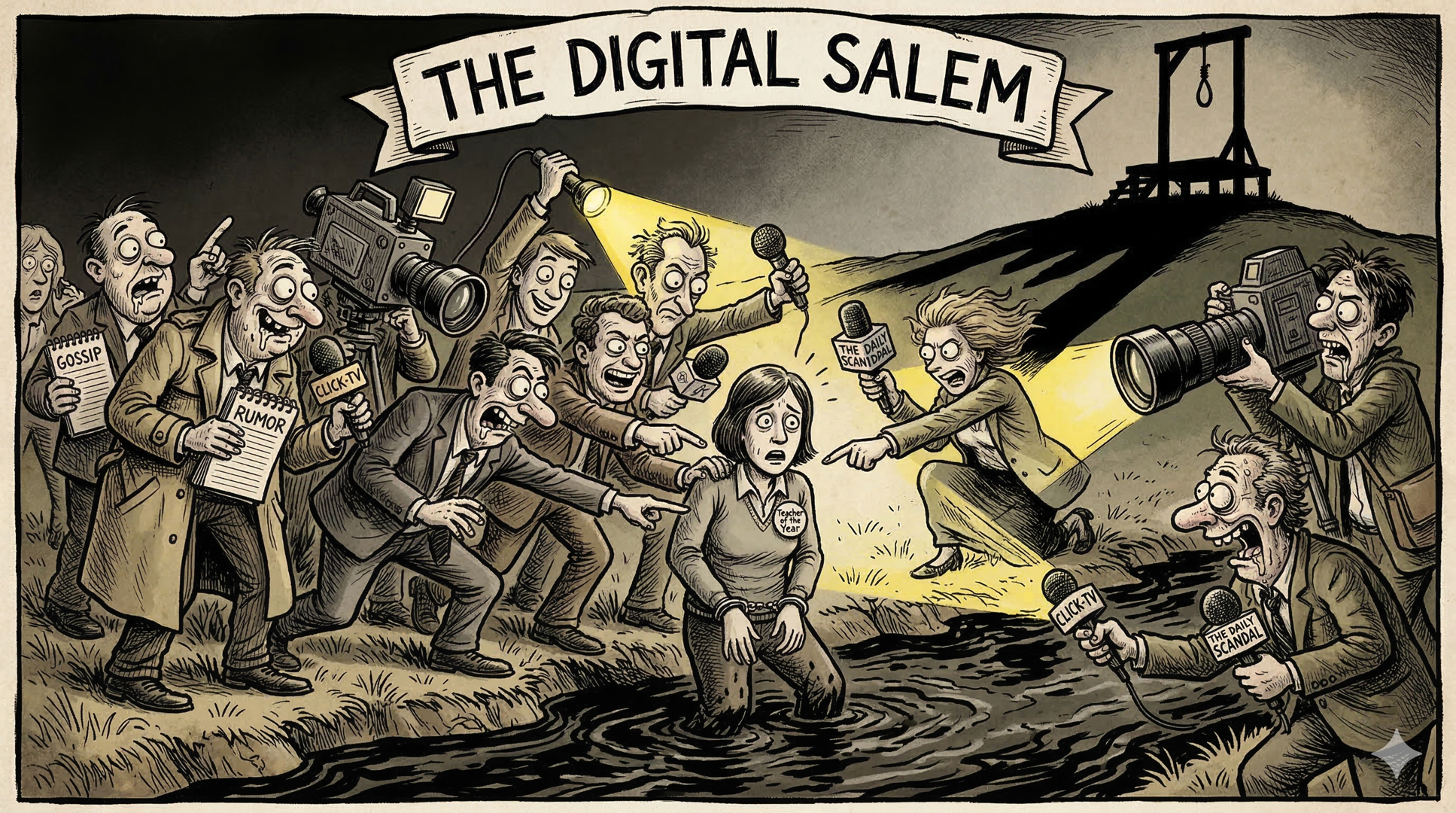 The Digital Salem: Why America Must End Pre-Conviction Media Witch Hunts OP-ED
